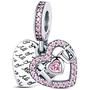 Imagem de Berloque Charms Pingente I Love You Te amo Prata 925