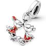 Imagem de Berloque Charms Pingente Mickey Minnie Disney Prata 925