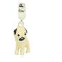 Imagem de Berloque Charms Prata Legitima 925 Cachorro Pug