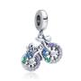 Imagem de Berloque I LOVE BIKE COLORIDA em Prata S925 para pulseiras modelo Pandora ou Vivara