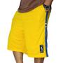 Imagem de Bermuda Basquete M10 Plus Size Action Stick Amarelo