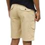 Imagem de Bermuda Brim Masculina Bege com Elastano Original Wrangler 33208