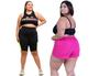 Imagem de Bermuda Com Lycra Academia Feminina Plus Size Com Bolso + Short Tactel Moda Praia Verão 2024