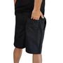 Imagem de Bermuda De Brim Masculina Com Elástico Plus Size