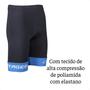 Imagem de Bermuda de Ciclismo Stages Masculina Preto Forro Bidensidade Proteção UV50+ Confortável Atrio