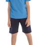 Imagem de Bermuda Infantil Masculina Moletom Trick Nick Azul