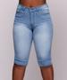 Imagem de Bermuda Jeans Feminina Regular 38 ao 46 Shyros 37603