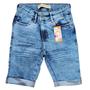 Imagem de Bermuda jeans infantil menino com elastano