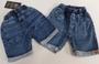 Imagem de Bermuda Jeans Luxo Estonada Infantil Menino Lessa Kids 8171