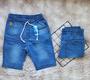 Imagem de Bermuda jeans masculina infantil menino com lycra