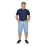 Imagem de Bermuda Jeans Masculina Premium Short Slim  Algodão e Elastano Plus