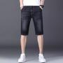 Imagem de Bermuda Jeans Masculina Short Slim Skinny Moderna