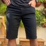 Imagem de Bermuda Jeans Masculina Shorts Jeans Moda Casual Básica  Elástano  Lycra Slim