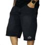 Imagem de Bermuda Jeans Pixain Hip Hop Urban Culture Preto PIX-300