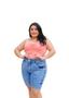 Imagem de Bermuda Jeans Plus Size Adulto Feminina