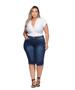 Imagem de Bermuda Jeans Plus Size Maria João 48 ao 56 Shyros 37605