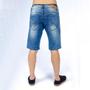 Imagem de Bermuda Jeans RockeSoda Masculina Skinny Estonada Básica