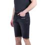 Imagem de Bermuda Jeans Slim Fit Gorgon Preto Nicoboco - Conforto e Alta Qualidade