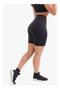 Imagem de Bermuda Legging Feminino Preta Lisa Fitness Exercício Funcional