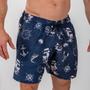 Imagem de Bermuda Masculina Estampada Tactel Verão Piscina Short Leve