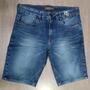 Imagem de Bermuda Masculina Jeans Puidos Discretos Elastano Estica TOP