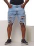Imagem de Bermuda Masculina Jeans Slim Destroyed