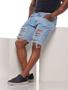 Imagem de Bermuda Masculina Jeans Slim Destroyed