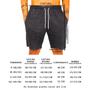 Imagem de Bermuda Masculina Moletom Short Moletinho Bueno Store Chumbo