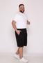 Imagem de Bermuda Masculina Nylon Extra Plus Size 7955 Preto F075