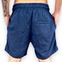 Imagem de Bermuda Mauricinho Elastano Shorts Moda Praia Com Elastico