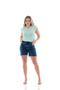 Imagem de Bermuda Meia Coxa Jeans Feminina Arauto