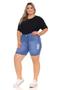 Imagem de Bermuda Meia Coxa Plus Size Jeans 48 ao 56 Shyros 36579