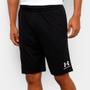 Imagem de Bermuda Moletom Under Armour Sportstyle Masculina - Preto e Branco