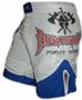 Imagem de Bermuda Muay Thai MMA - Dry 1653 -  Branco/Azul -  Dominium -