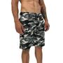 Imagem de Bermuda MXD Conceito Moletom Slim Camuflado Moderno Premium