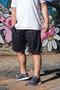 Imagem de Bermuda Plus Size Dry Fit Short Treino Academia Cintura com Elástico  109
