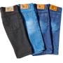Imagem de Bermuda Plus Size Masculina Jeans Tamanho Grande Barata