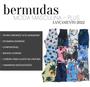 Imagem de Bermuda Praia Plus Size Estampada e Lisa Mauricinho Esporte Verão