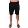 Imagem de Bermuda Quiksilver Moletom Checker Sig Masculina Preto