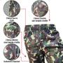 Imagem de Bermuda Short Masculina Cargo Tático Militar Ripstop 6 Bolso