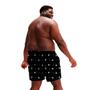 Imagem de Bermuda Short Moda Praia Plus Size Masculino Tactel G1 G2 G3