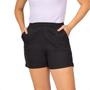 Imagem de Bermuda Shorts Feminino Moletinho Bolso Academia Fitness