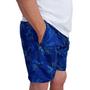 Imagem de Bermuda Shorts Mauricinho tactel masculina Estampada com Bolsos com Elastico na Cintura Moda Praia