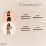 Imagem de Bermuda Slim Feminina Dilady Modeladora Compact Suave Compressão Cintura Alta Ajuste Perfeito