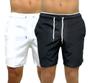 Imagem de Bermuda Tactel Masculina Moda Praia Liso Mauricinho Kit C 2