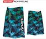 Imagem de Bermuda Tec-Tel Board Short Cyclone Australia North New Pipeline Masculino Adulto - Ref 02011807