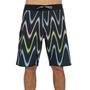 Imagem de Bermuda Volcom Distort Stripe Masculina Preto