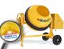 Imagem de Betoneira 400L Pro Com Motor Trif 2Cv 380V 60Hz 4P Com Roda Maciça Menegotti