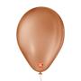 Imagem de Bexiga / Balão 6,5 Liso Basic com 50 Marrom São Roque