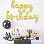Imagem de Bexiga Balão Metalizado Happy Birthday De Festa Aniversário Grande Letras